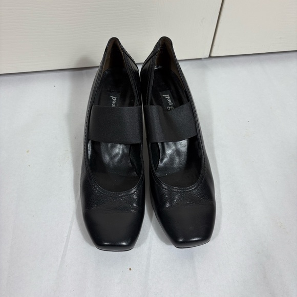 Paul Green Black Leather Mary Jane Pumps UK 6/US 8.5 - Picture 6 of 8